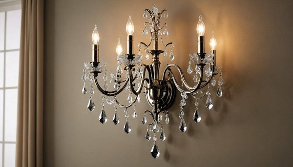 Les appliques murales en cristal : une touche de luxe à découvrir